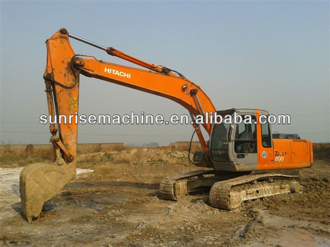 old hitachi excavator