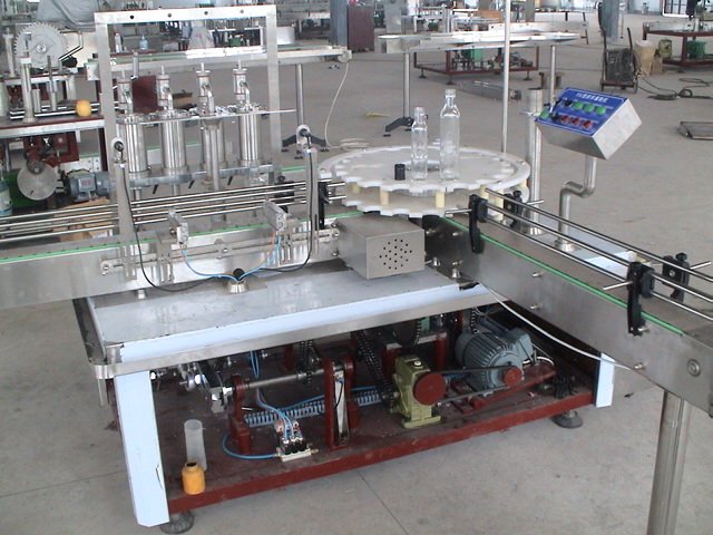 Olive Oil Filling and Capping Machine