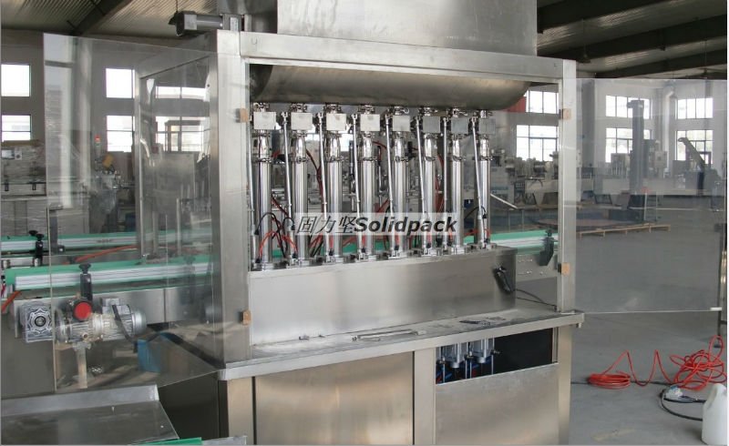 Olive oil filling machine