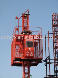 One cage 2T Construction Hoist and Lifter