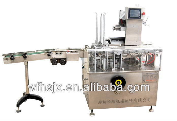 One for two Multi-function automatic packaging machine for cosmetic cartoning /medical ampoule bottle cartoning/medical machine
