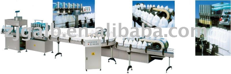 One--gallon washing,fiding,capping production line