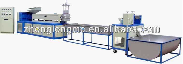 One screw plastic recycling pelletizer machine