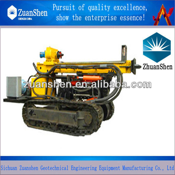 Open-pit Crawler Mining Rock Downhole Drilling Rig,enginering drilling rig,Anchoring drilling rig