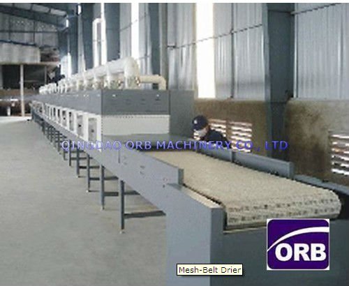 ORB CE approved mesh-belt dryer