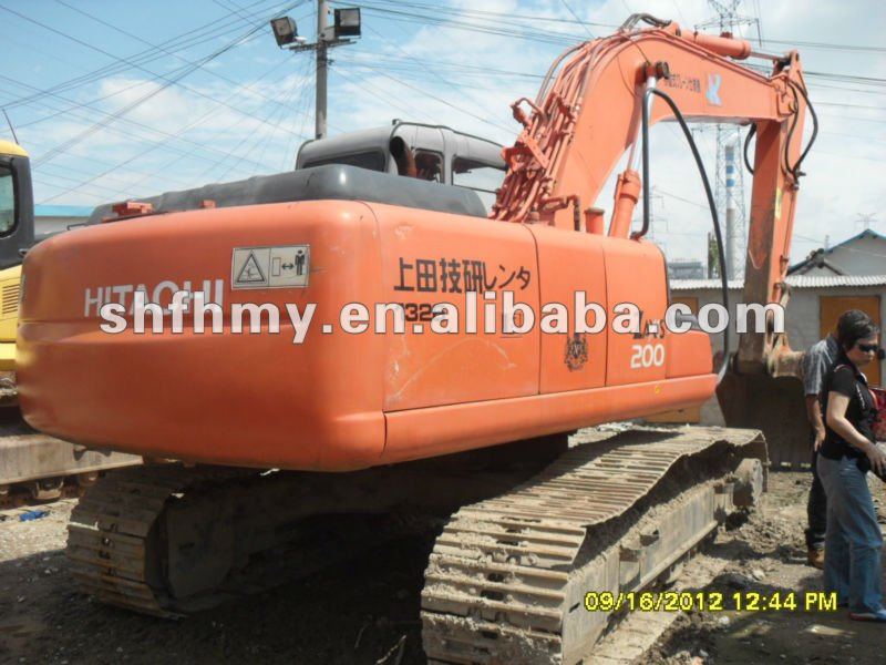 original hitachi zx200 crawler excavator ,used excavator, zx200 excavator