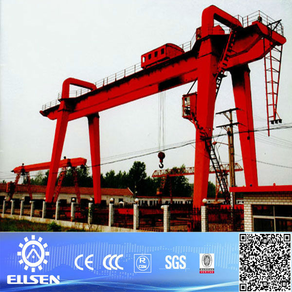 Overhead traveling gantry cranes with cantilever