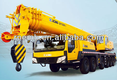 overhead travelling crane with 100 tons liafting capacity /mobile harbour crane/hot sale toy crane machine QY100K-I