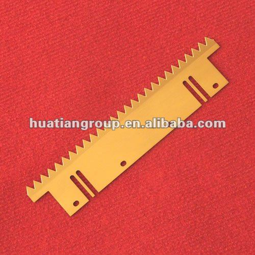 Packaging machinery blades