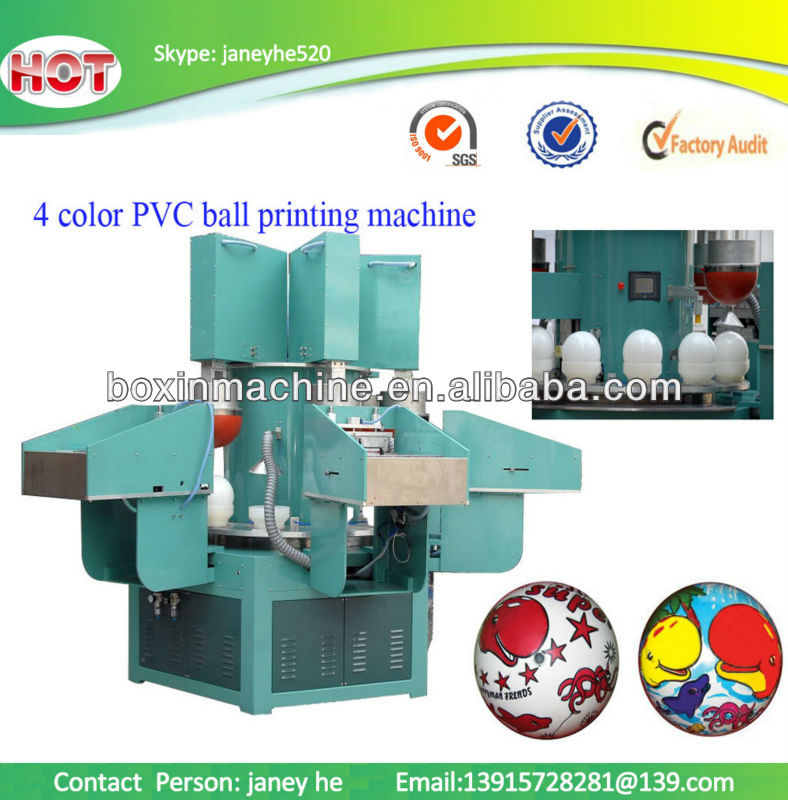 Pad printing machine for sphere