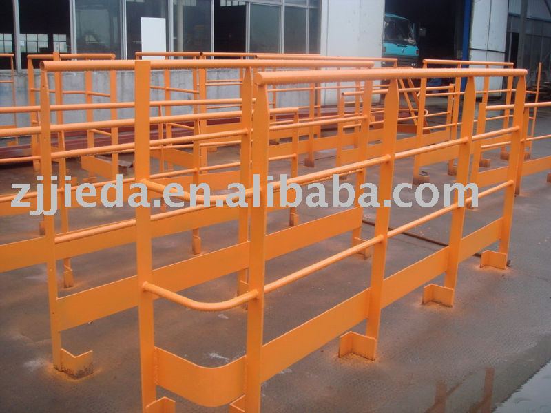 painted steel railings