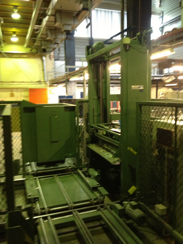 Palletizing line Muller Martini