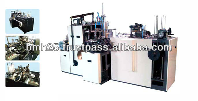 Paper cup forming machine