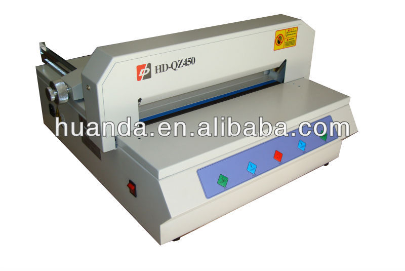 paper cutting machine HD-QZ450,we are factory