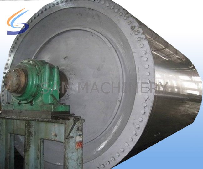 Paper machine Yankee dryer cylinder