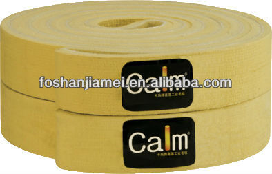 Para-Aramid felt belt for aluminum extrusion