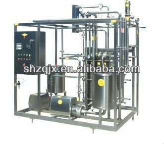 Pasteurised milk, yoghurt double-duty sterilization equipment