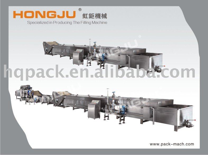 Pasteurization line