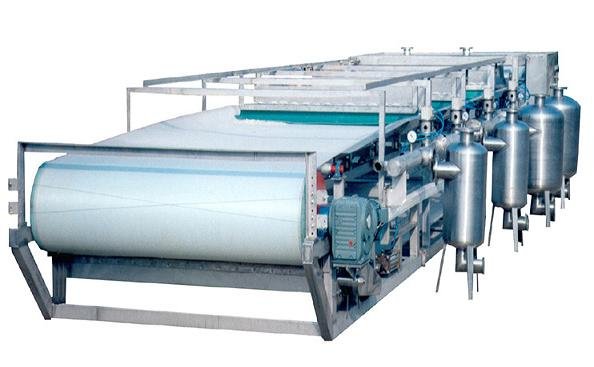 PBF continuous horizontal vacuum belt filter