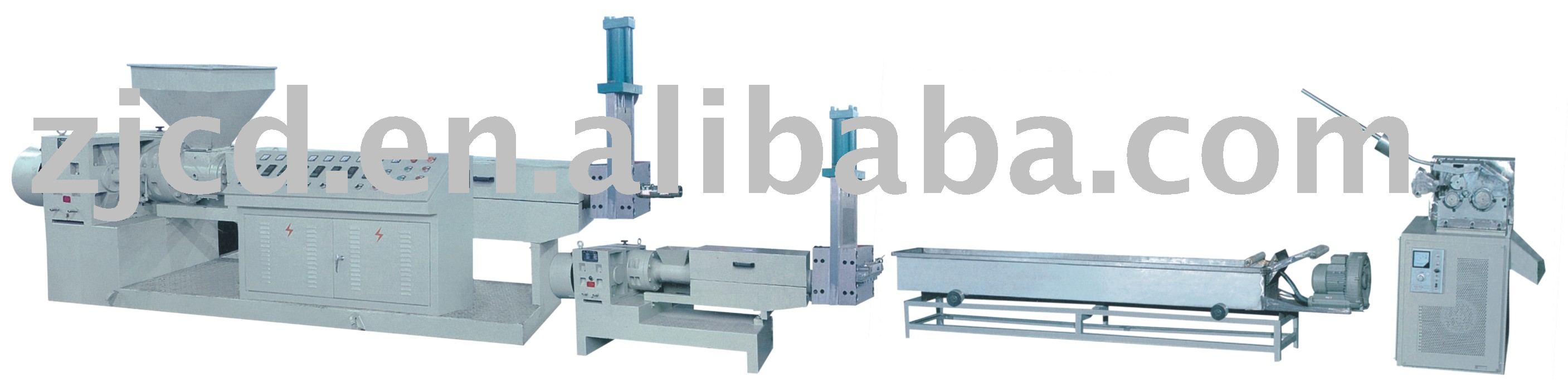 PE film granulator line