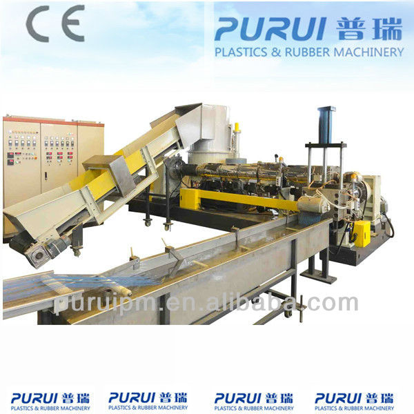 PE waste film pelletizing