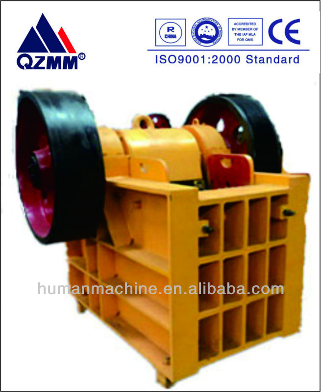 PE500*750 Stone Jaw Crusher / Crusher Jaw Plate