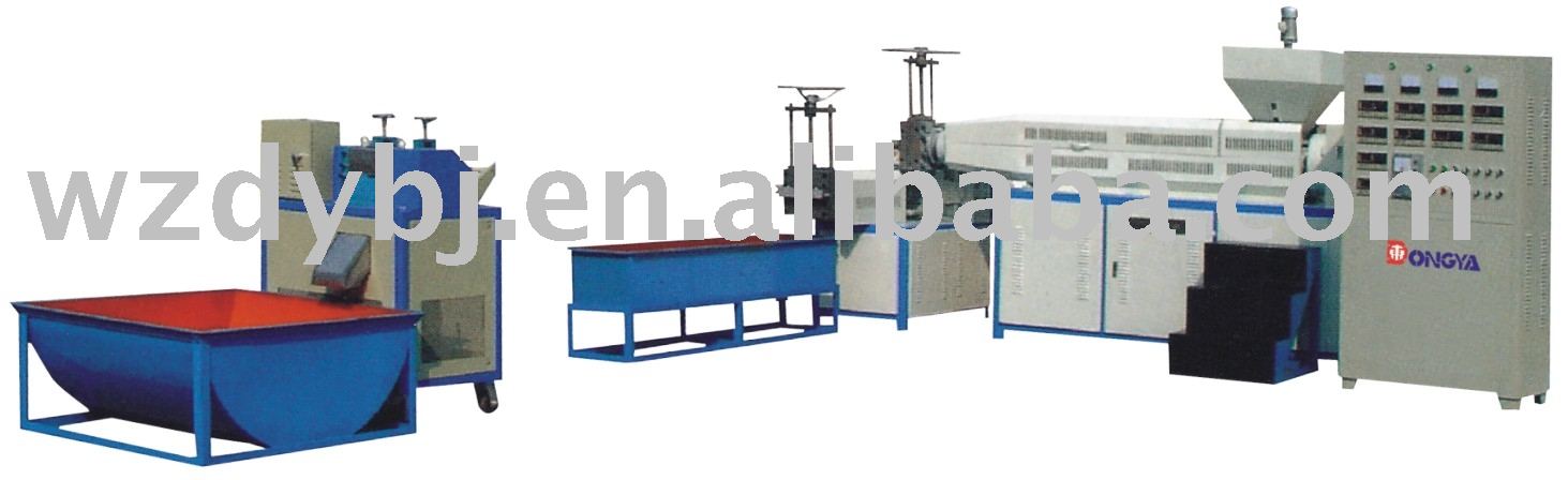 Pelletizing For Plastic PP and PE Film Recycle Granulator Machine