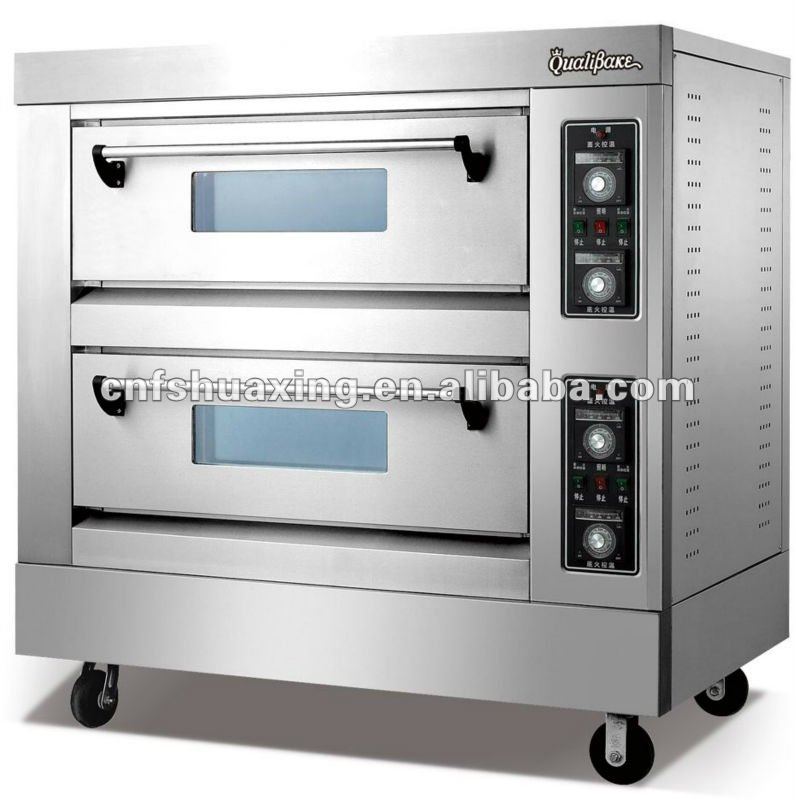 ( PEO-2)2 layers 4 trays human based electric baking pizza oven