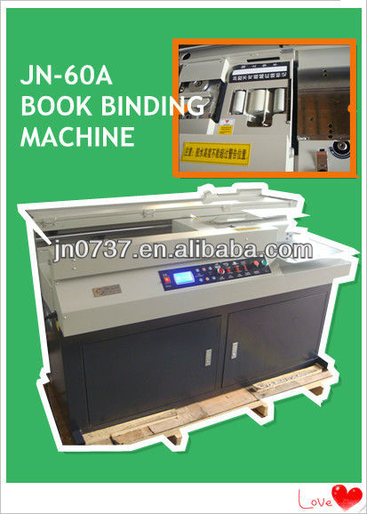 Perfect book Glue Binding Machine JN60A+ 10 lbs glue for FREE