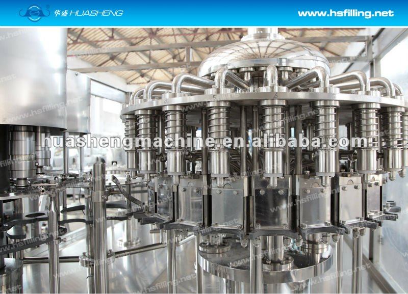 PET bottled fruit juice and water filling machine