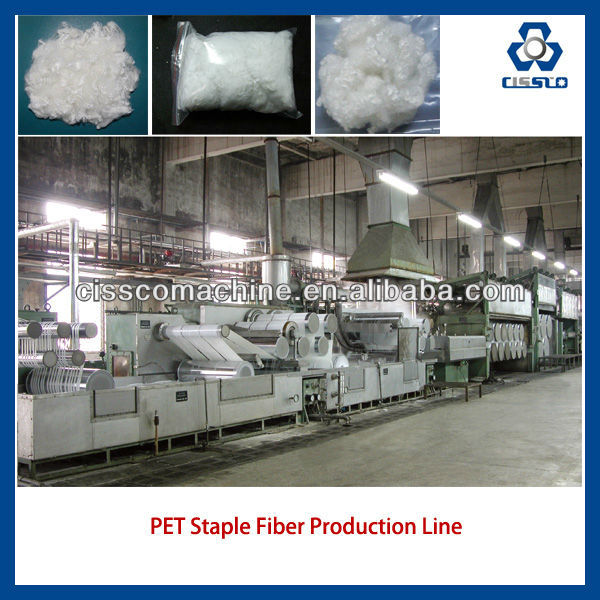 PET FIBER PRODUCTION LINE, PET FIBER PRODUCTION LINE, POLYESTER STAPLE FIBER PRODUCTION LINE