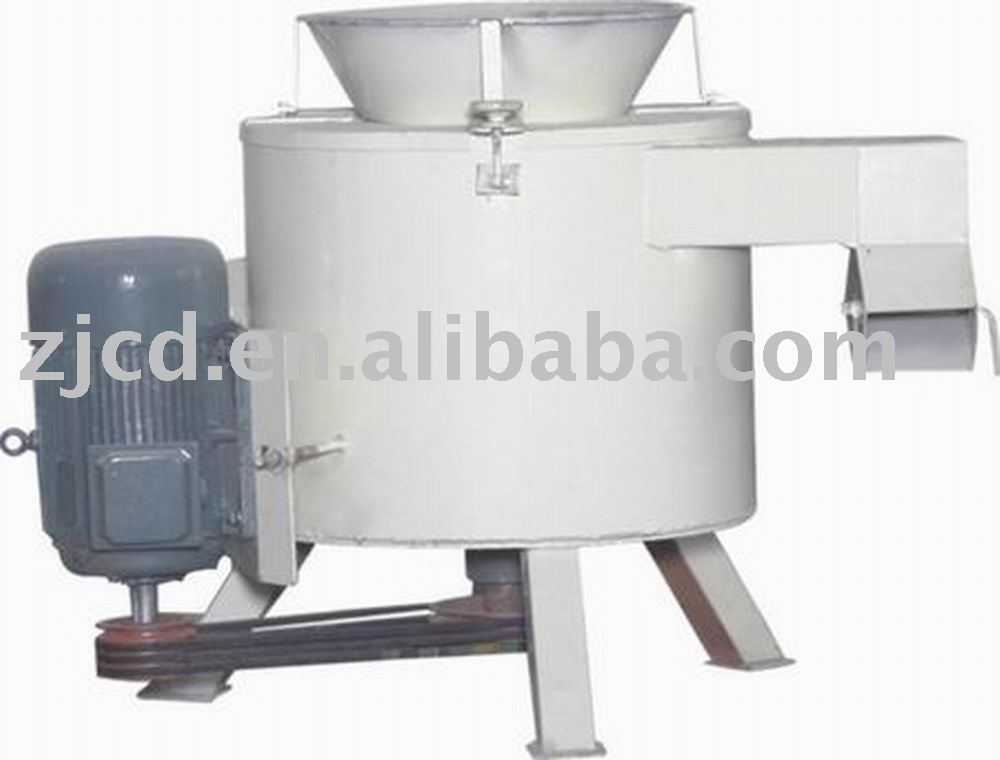 PET flakes dewatering machine