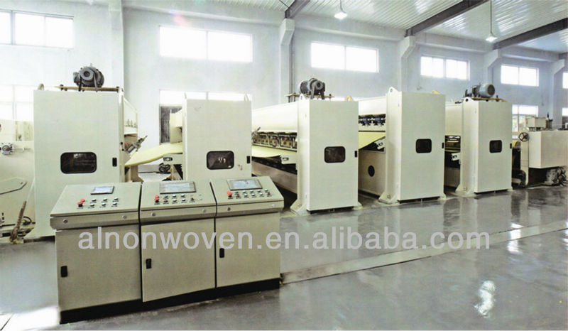 PET nonwoven needle punch production line PET nonwoven needle punch production line