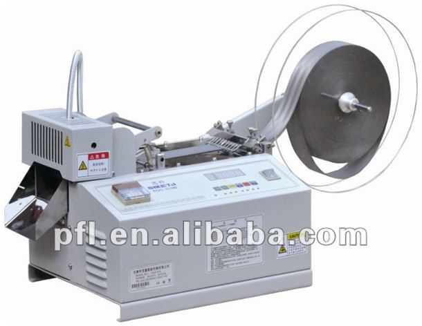 PFL-890 Automatic Computer Nylon Tape Cutting Machine and Nylon Sealing Machine With Hot Blade