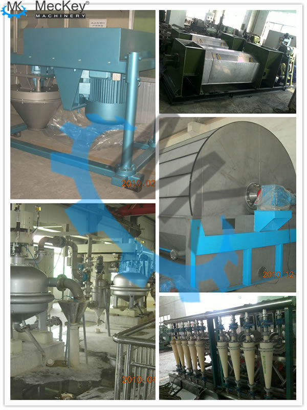 Pharmaceutical grade maize starch manufacturing machine