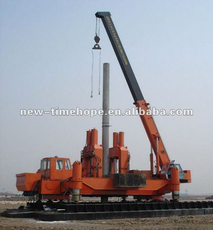 Pile foundation construction machinery