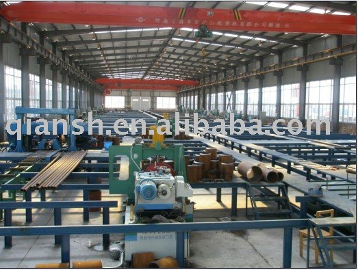 PIPE FABRICATION PRODUCTION LINE;PIPE SPOOL FABRICATION PRODUCTION LINE (FIXED TYPE)