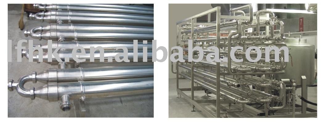 Pipe heat exchanger