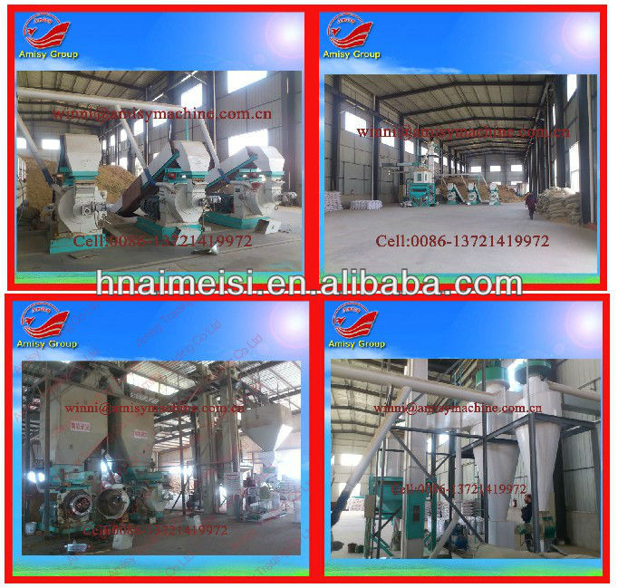 Plant Wood And Straw Pellet Production Line With High Turnover Rate (0086-13721419972)
