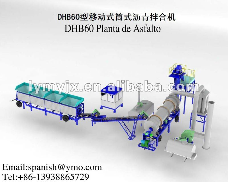 planta de asfalto DHB60