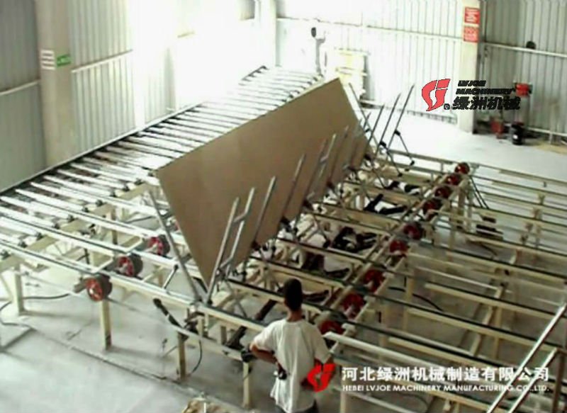 plasterboard production line