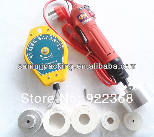 Plastic bottle capper machine