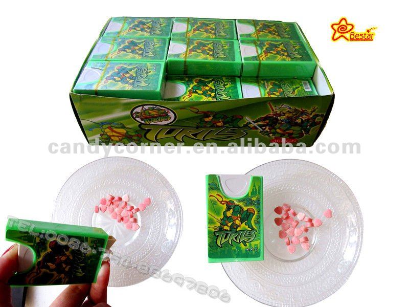 Plastic Box With Fruit Press candy