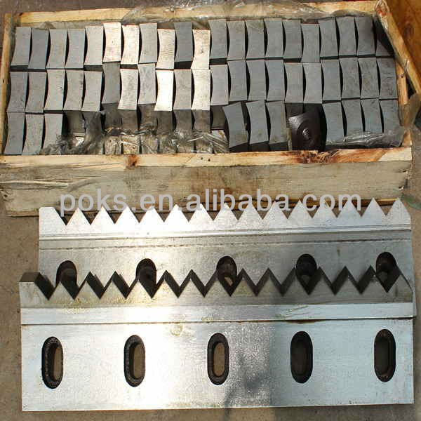 plastic crusher machine blades/knives/knife