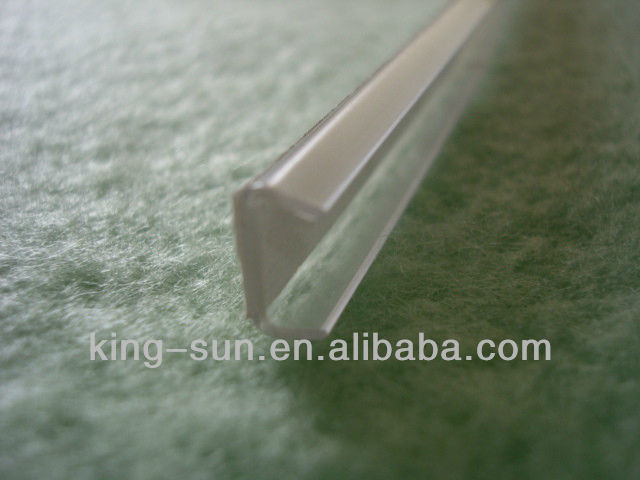 Plastic door seal strip/ weather bar