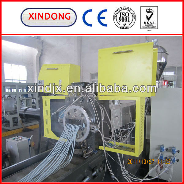 Plastic film double stage granulating line