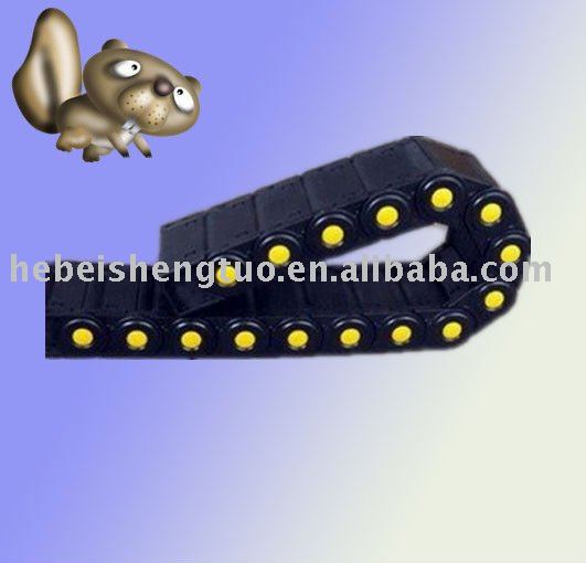 plastic flexible cable carrier chain