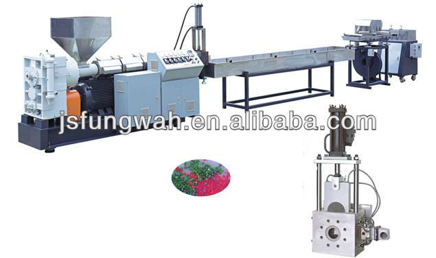 plastic granulator/pp pe granules making machine/recycle plastic granules making machine price