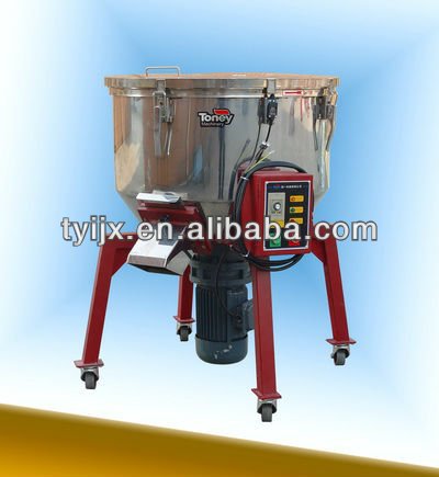 Plastic industrial vertical resin mixer