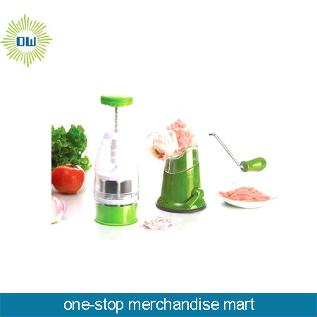 plastic meat mincer